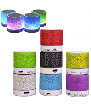 Explosive A9 LED Bluetooth Speaker Mini Speaker Hands-free Portable Wireless Speaker with TF Card Mic USB Audio Music Player