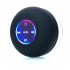 2024 hot sale portable mini waterproof suction cup BT 5.0 speaker LED colorful light shower wireless speaker