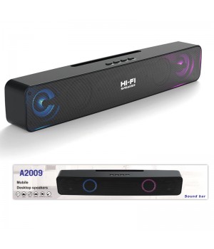 soundbar mini speaker wireless bt speaker subwoofer with lithium battery soundbar