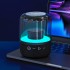 Hot Sale Home Bluetooth Wireless LED Light Subwoofer Speaker Portable Mini LED RGB Light Speaker